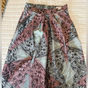 Multicolor Patterned Women's Skirt